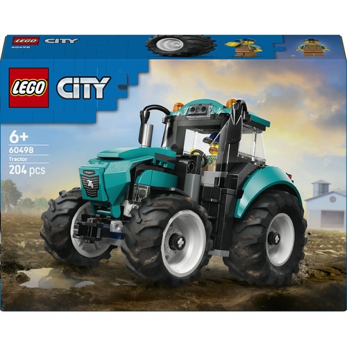 City Traktor 60498, zestaw konstrukcyjny z minifigurką LEGO 1 sztuka