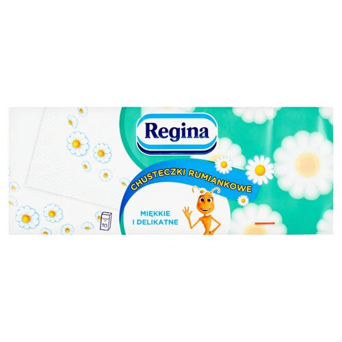 Chusteczki higieniczne rumiankowe Regina 10 sztuk