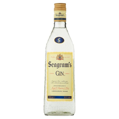 Gin alk. 38% obj. Seagrams 700 ml