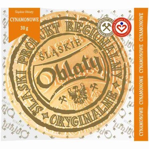 Oblaty cynamonowe Śląskie 30 g