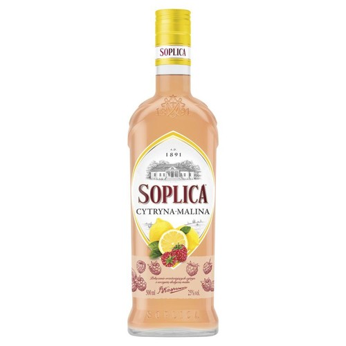 Wódka smakowa Cytryna Malina alk. 25,0% obj. Soplica 500 ml