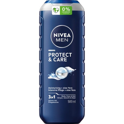 Żel pod prysznic Protect & Care  NIVEA MEN 500 ml