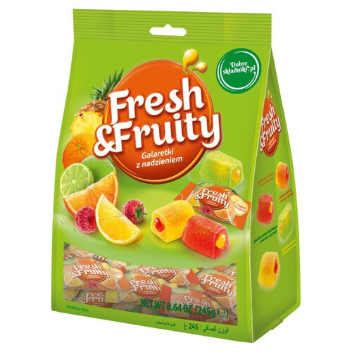 Cukierki galaretka fresh fruit Wawel 245 g