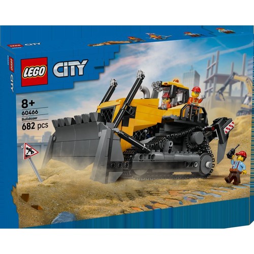 City Żółty buldożer 60466 LEGO 1 sztuka