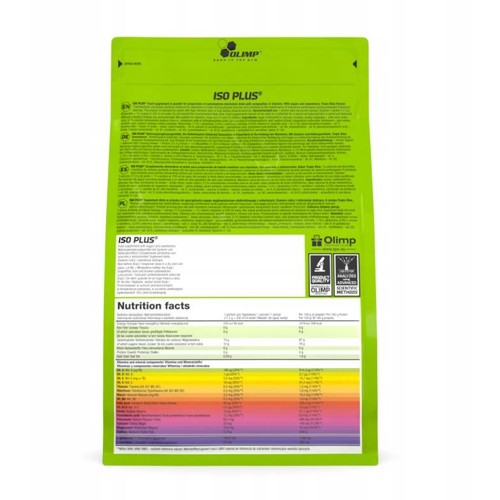 Izotonik Iso Plus owoce tropikalne Olimp 1505 g