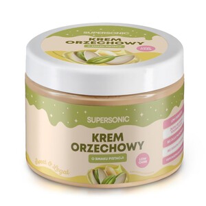Dietetyczny krem orzechowy o smaku pistacji Supersonic 250 g
