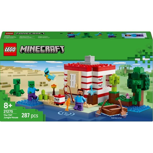 Minecraft® Dom TNT w dżungli 21275 LEGO 1 sztuka