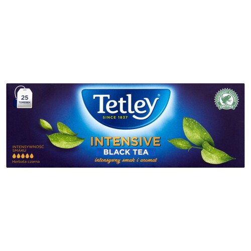 Herbata czarna 25 x 2 g Tetley 25 torebek