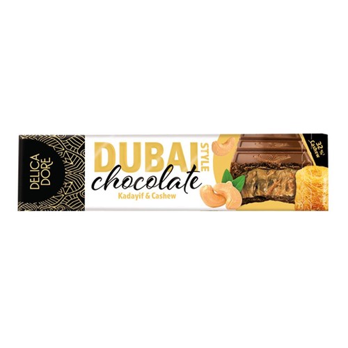 Czekolada Dubai mleczna z kadayif i orzechami Delica Dore 70 g