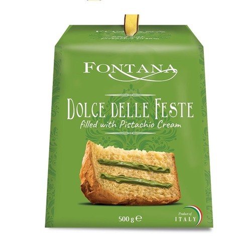 Babka drożdżowa z kremem pistacjowym Fontana 500 g