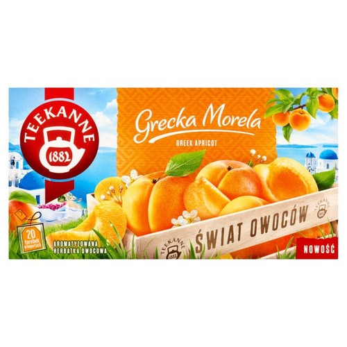 Herbatka owocowa o smaku moreli i miodu Teekanne 20 torebek