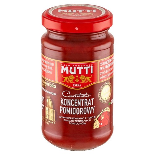 Koncentrat pomidorowy 28 %  Mutti 200 g