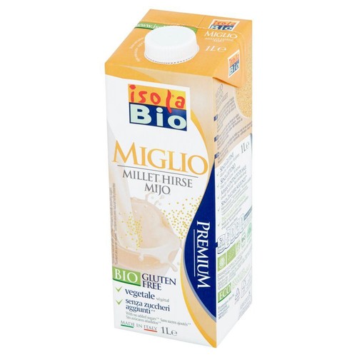 BIO Napój jaglany bezglutenowy Isola Bio 1 l