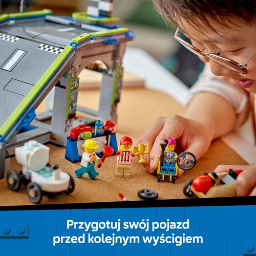 City Bez granic: tor z rampami dla wyścigówek 60460 LEGO 1 sztuka