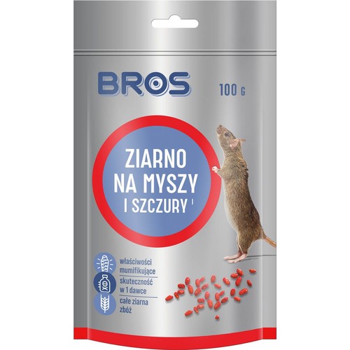 Ziarno na myszy i szczury Bros 100 g