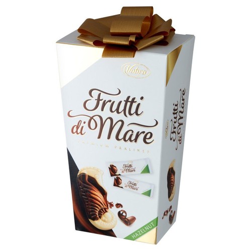 Praliny Frutti di Mare nadziewane kremem orzechowym   Vobro 190 g