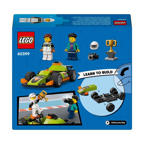 City Zielony samochód wyścigowy 60399 LEGO zestaw