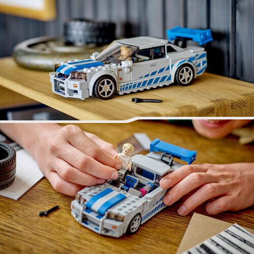 Speed Champions Nissan Skyline GT-R (R34) z filmu „Za szybcy, za wściekli” 76917 LEGO 1 sztuka