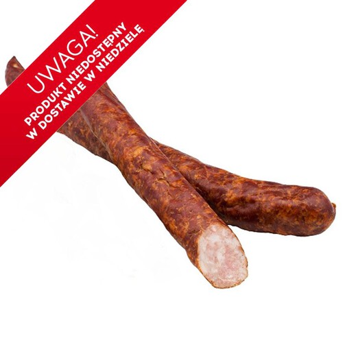 Kiełbasa z babcinej spiżarni Sokołów na wagę ok. 300 g