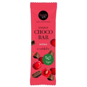 Baton Energy Choco Bar wiśnia w czekoladzie Foods by Ann 35 g
