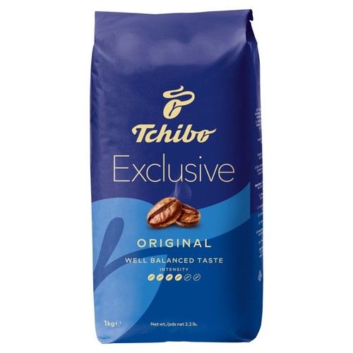 Kawa palona ziarnista Exlusive Tchibo 1 kg