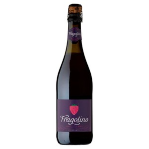 Wino czerwone słodkie lekko musujące fizzante Fragolino 750 ml