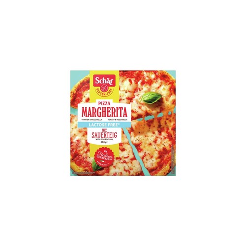 Pizza Margherita - bezglutenu i bez laktozy  Schär 280 g