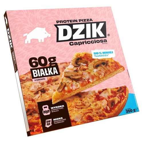 Pizza wysokobiałkowa Capricciosa Dzik 350 g