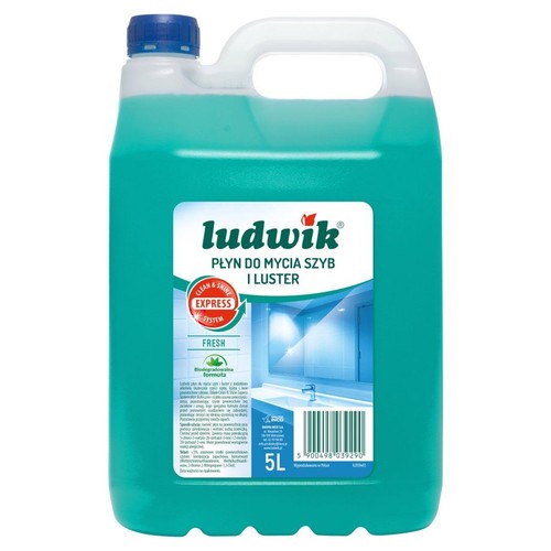 Płyn do mycia szyb i luster Ludwik 5 l
