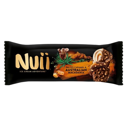 Lody Słony karmel & Australijskie orzeczy makadamia Nuii 90 ml