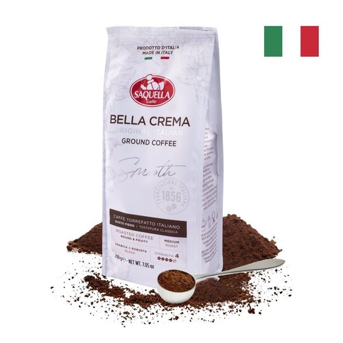 Kawa mielona Bella Crema Smooth  Saquella 200 g