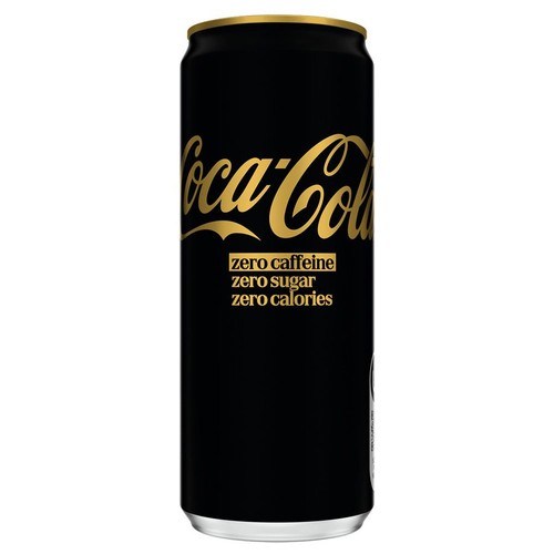 Napój gazowany Zero o smaku cola  Coca-Cola 330 ml