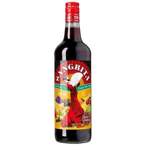 Wino owocowe alk. 14,0% obj. Sangrita 1 l