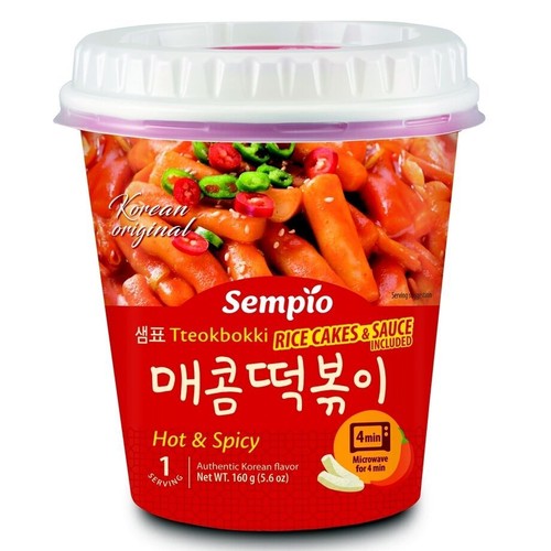 Tteokbokki kluski ryżowe Hot&Spicy Sempio 160 g