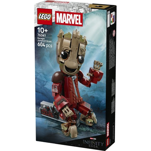 Zabawka Marvel Groot w stroju Ravagera 76341 LEGO 1 sztuka