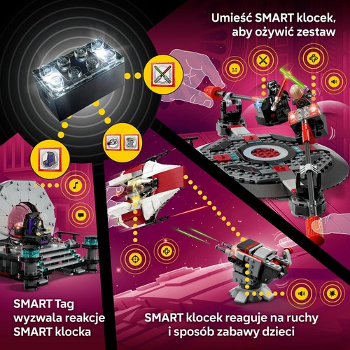 Star Wars™ SMART Play™: Pojedynek w sali tronowej i A-Wing™ 75427 LEGO 1 sztuka