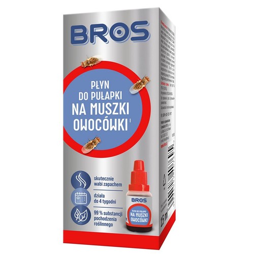 Płyn do pułapki na muszki owocówki BROS 30 ml