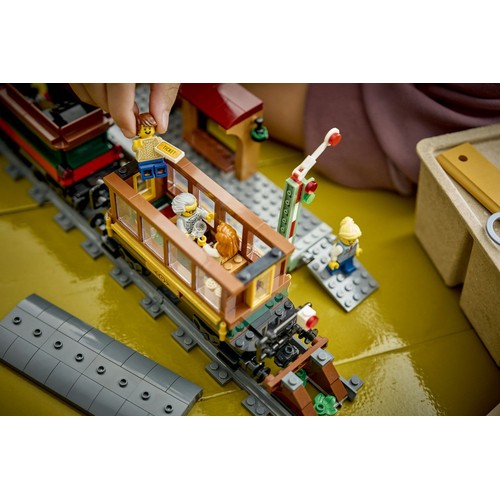 City Retro pociąg z lokomotywą parową 60511 LEGO 1 sztuka
