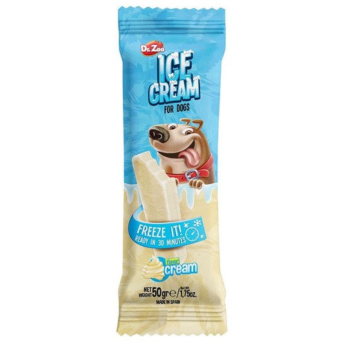 Lody dla psów o smaku kremowym Dr.Zoo 50 g