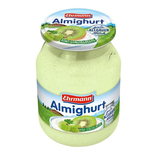 Jogurt jagoda-agrest-kiwi mix  Ehrmann 500 g