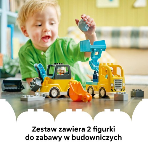 DUPLO® Moje miasteczko Maszyny budowlane 3 w 1 10475 LEGO 1 sztuka