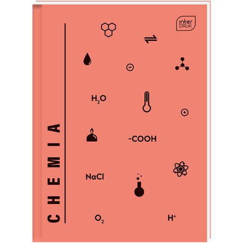 Brulion A5 Krata 80 kartek Chemia InterDruk 1 sztuka