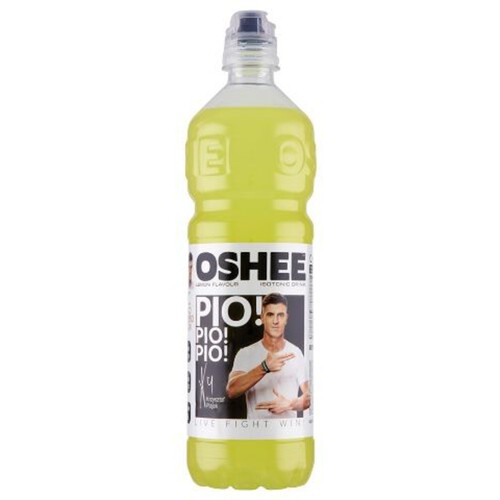 Napój izotoniczny niegazowany o smaku cytrynowym Oshee 750 ml