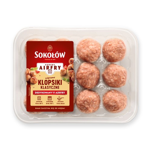 Klopsiki wieprzowe klasyczne  Sokołów 360 g