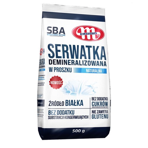 Serwatka demineralizowana w proszku Mlekovita 500 g