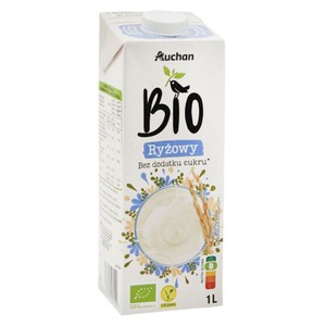 BIO Napój ryżowy bez laktozy Auchan 1 l