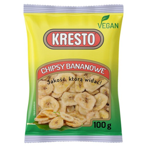 Chipsy bananowe  KRESTO 100 g