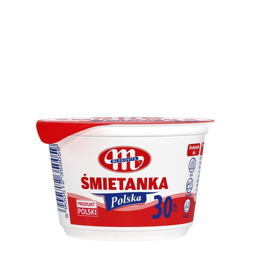 Śmiatana Polska 30%  Mlekovita 200 ml