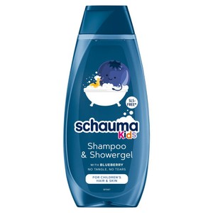 Kids Szampon i żel pod prysznic z jagodami dla chłopców Schauma 400 ml