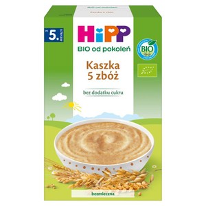 BIO Kaszka 5 zbóż po 5 miesiącu HIPP 200 g